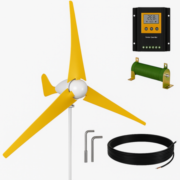 Fe Faith SolisEdge™ 400W Wind Turbine Kit + PWM Controller