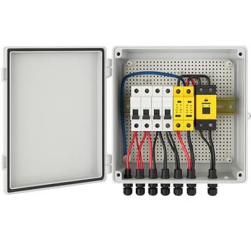 Fe Faith SolisEdge™ 6-String Combiner Box – 125A IP65