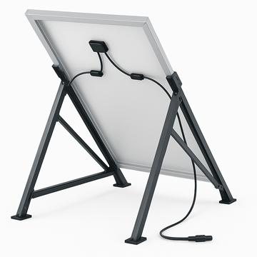 Fe Faith SolisEdge™ Adjustable Solar Ground Mount – 1–4 Panels