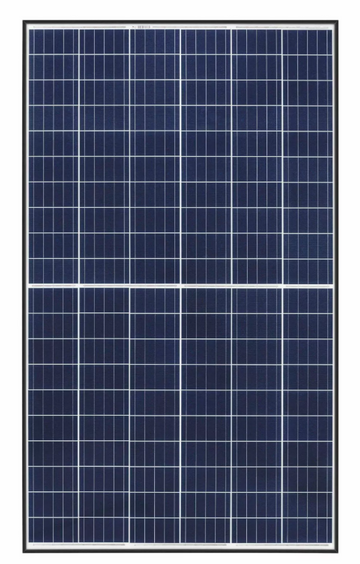 REC TwinPeak 290W Series 2 monocrystalline solar panel with split-cell design made in Singapore