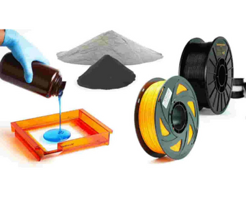 Filaments (PLA, ABS, PETG, TPU, and Resin)
