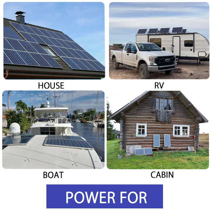 FE-FAITH  130W 12V Flexible Mono Solar Panel