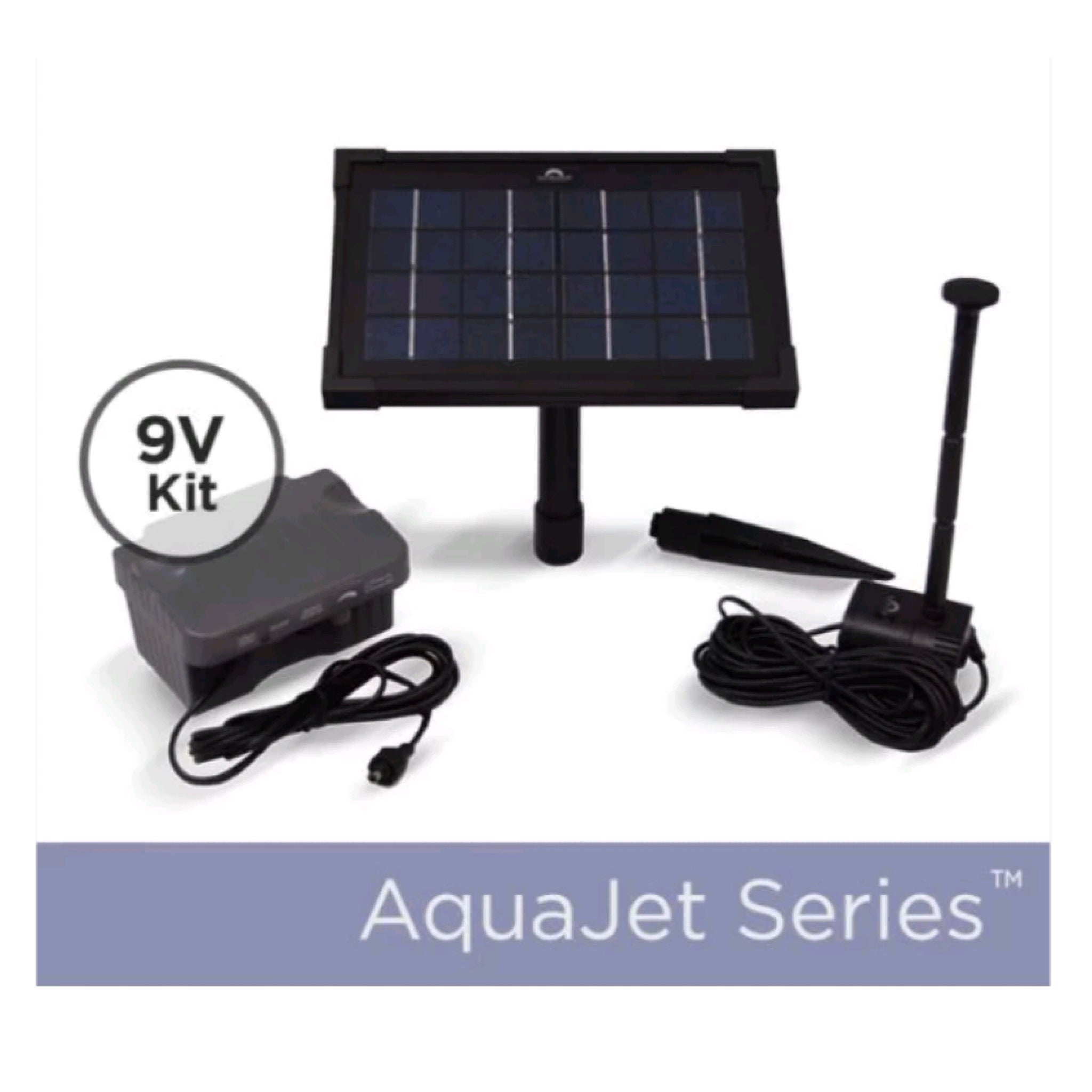 Fe Faith FountainCore™ 9V Solar Pump Kit + Battery