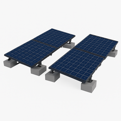 Fe Faith SolisEdge™ Flat Roof Ballast Mount System