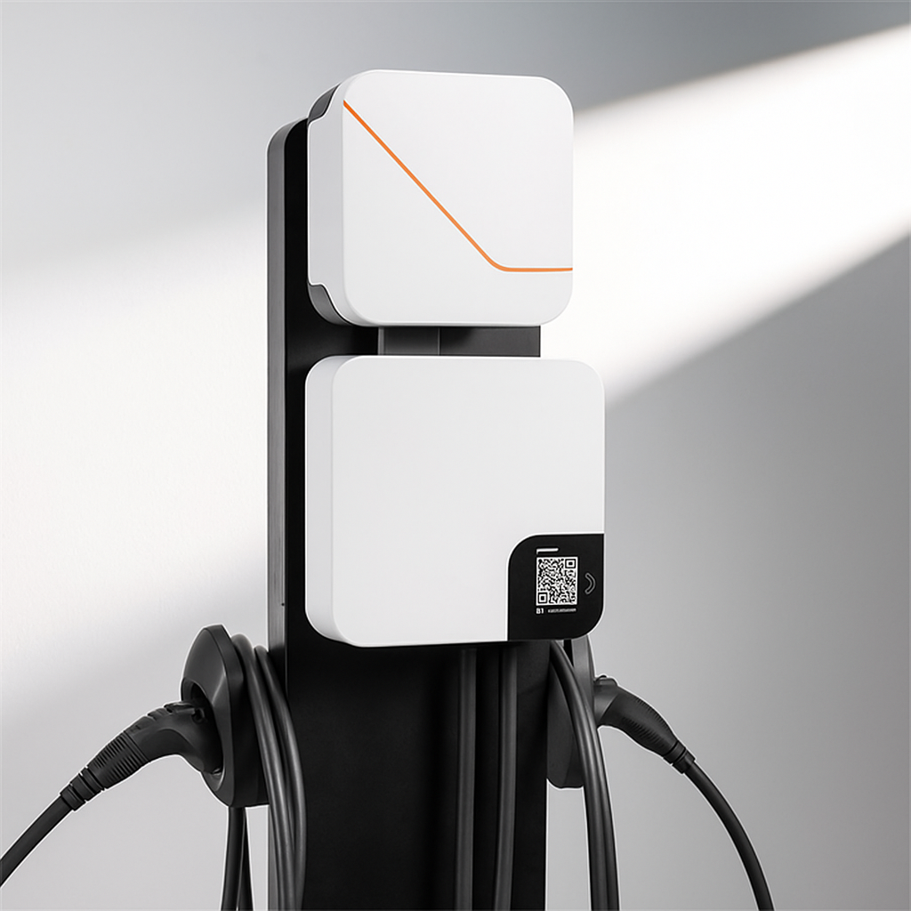 Fe Faith AmpCoret™ DA14 Dual-Gun Smart Charger – 14kW