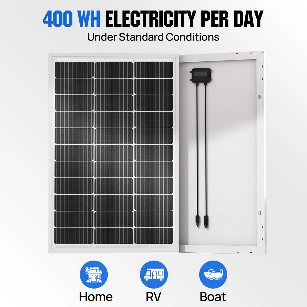 FE-FAITH 100W 12V Monocrystalline Solar Panel