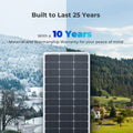 FE-FAITH 100 Watt 12 Volt Monocrystalline Solar Panel