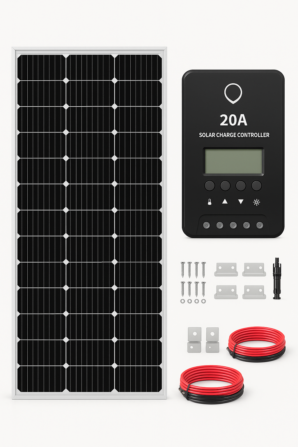 Fe Faith SolisEdge™ 100W Basic Solar Kit