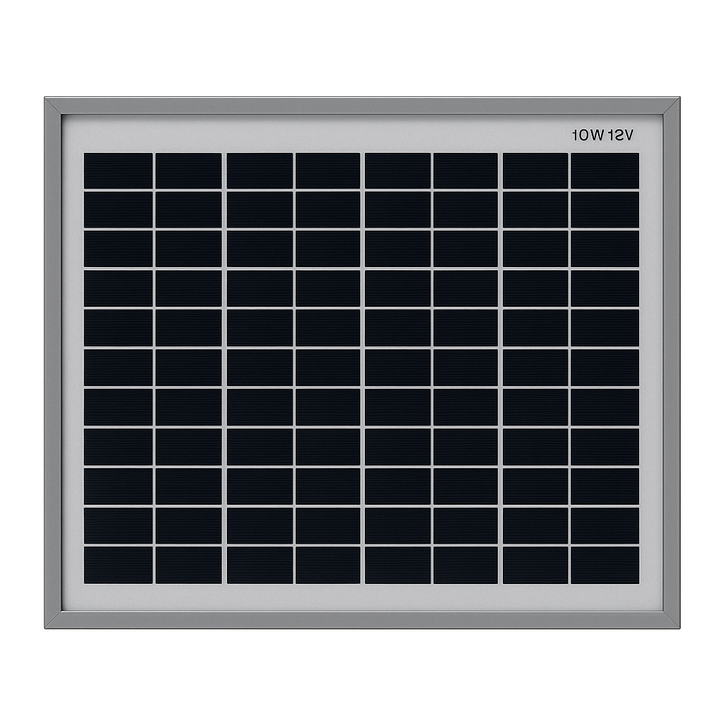 Fe Faith SolisEdge™ 10W Poly Solar Panel – 12V