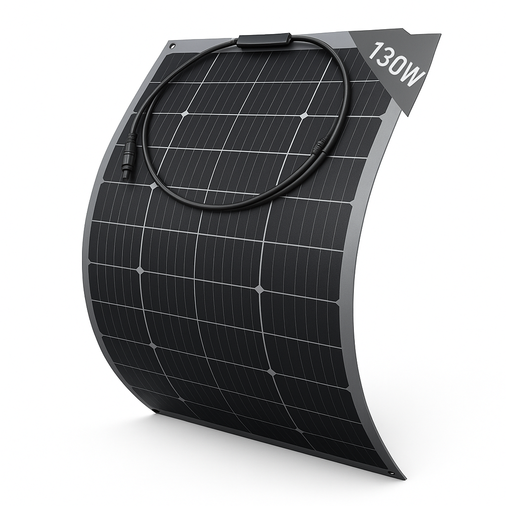 FE-FAITH  130W 12V Flexible Mono Solar Panel