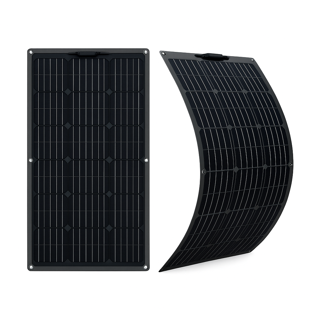 FE-FAITH 150w Rigid Monocrystalline Solar Panel Kit for Home