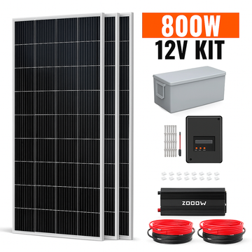 Fe Faith SolisEdge™ 1600W Complete Solar Kit – 24V