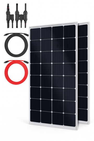 FE-FAITH  200 Watt Solar Kit for Solar Generators Portable Power Stations