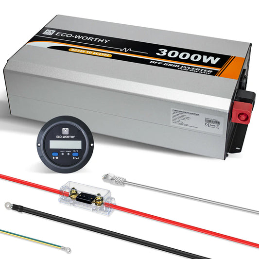 FE-FAITH 3000W Off Grid Pure Sine Wave Inverter 24V to 110V