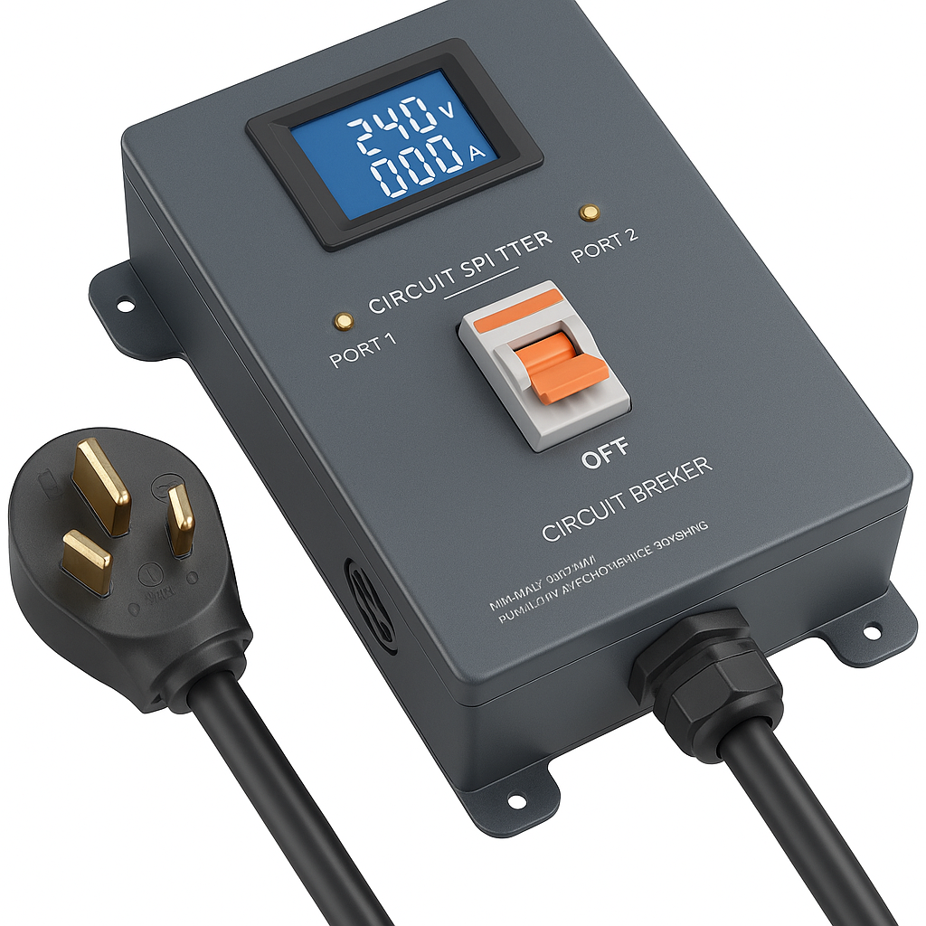 Fe Faith VoltSplit™ Smart Splitter – Dryer Outlet | 24A