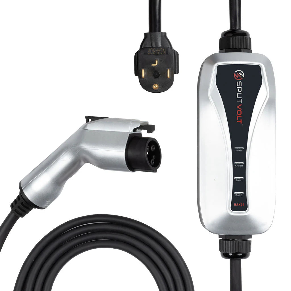 FE-FAITH Level 2 Portable EV Charger 24 Amp NEMA 14-30