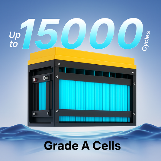 Fe Faith VaultCore™ 12V 100Ah LiFePO4 Battery