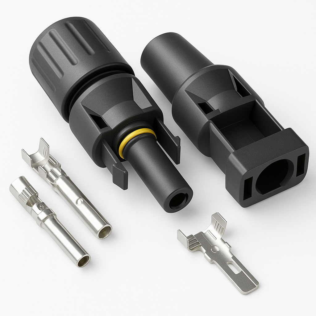 Fe Faith Utility™ 3 to 1 'Y' Branch Joiner Solar Connector Pair