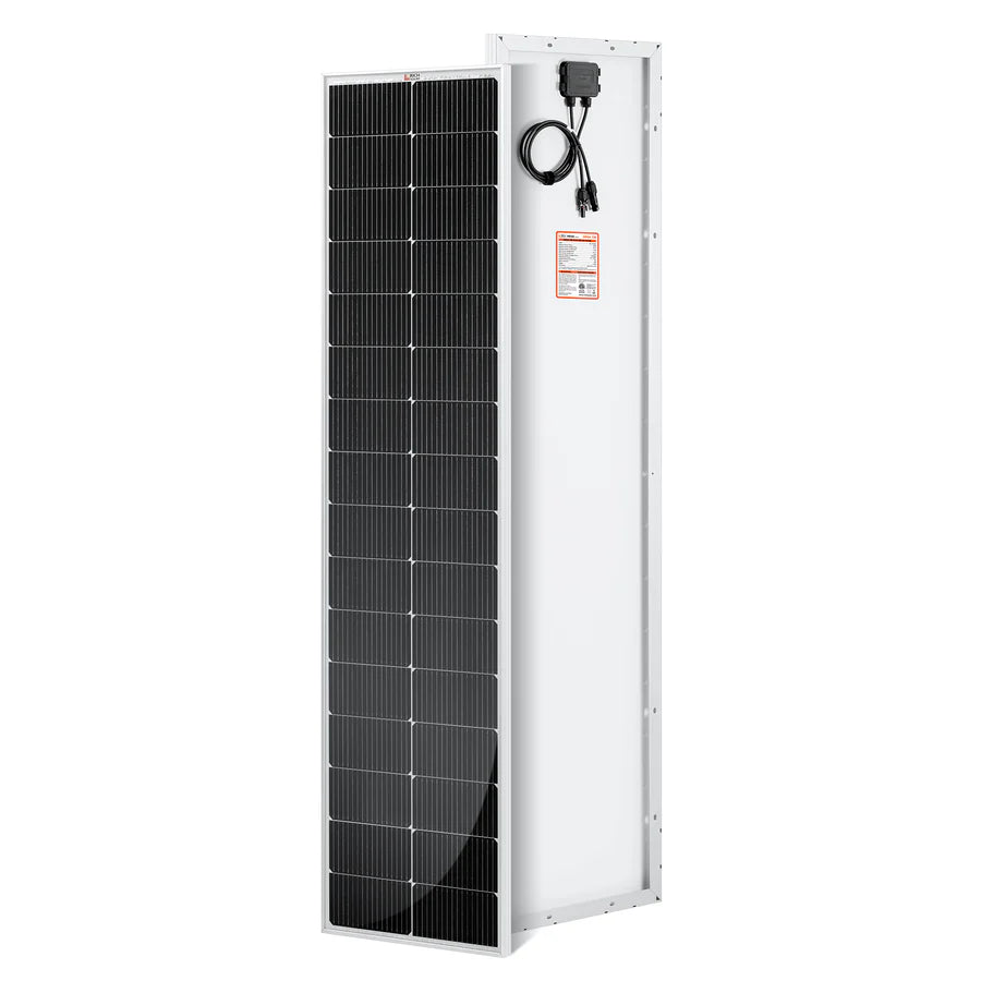 FE-FAITH MEGA 130 SLIM Solar Panel - 130W 12V Compact Narrow UL Certified Panel