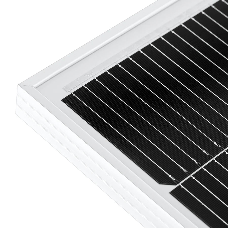 FE-FAITH MEGA 130 SLIM Solar Panel - 130W 12V Compact Narrow UL Certified Panel