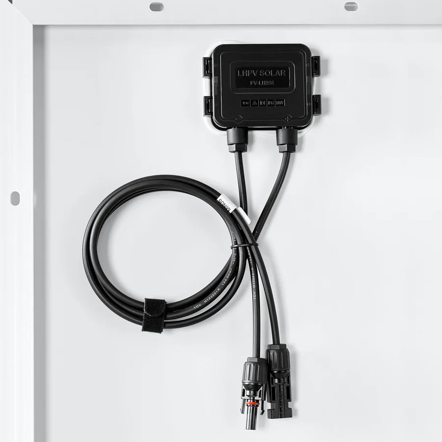 FE-FAITH MEGA 130 SLIM Solar Panel - 130W 12V Compact Narrow UL Certified Panel