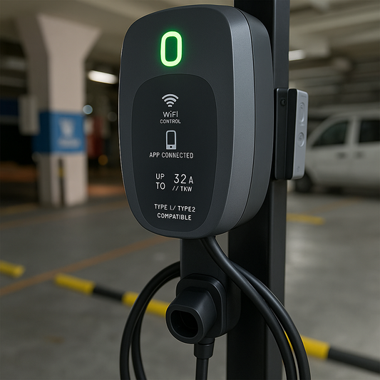 Fe Faith AmpCore™ A7 Smart AC Charger – 7kW