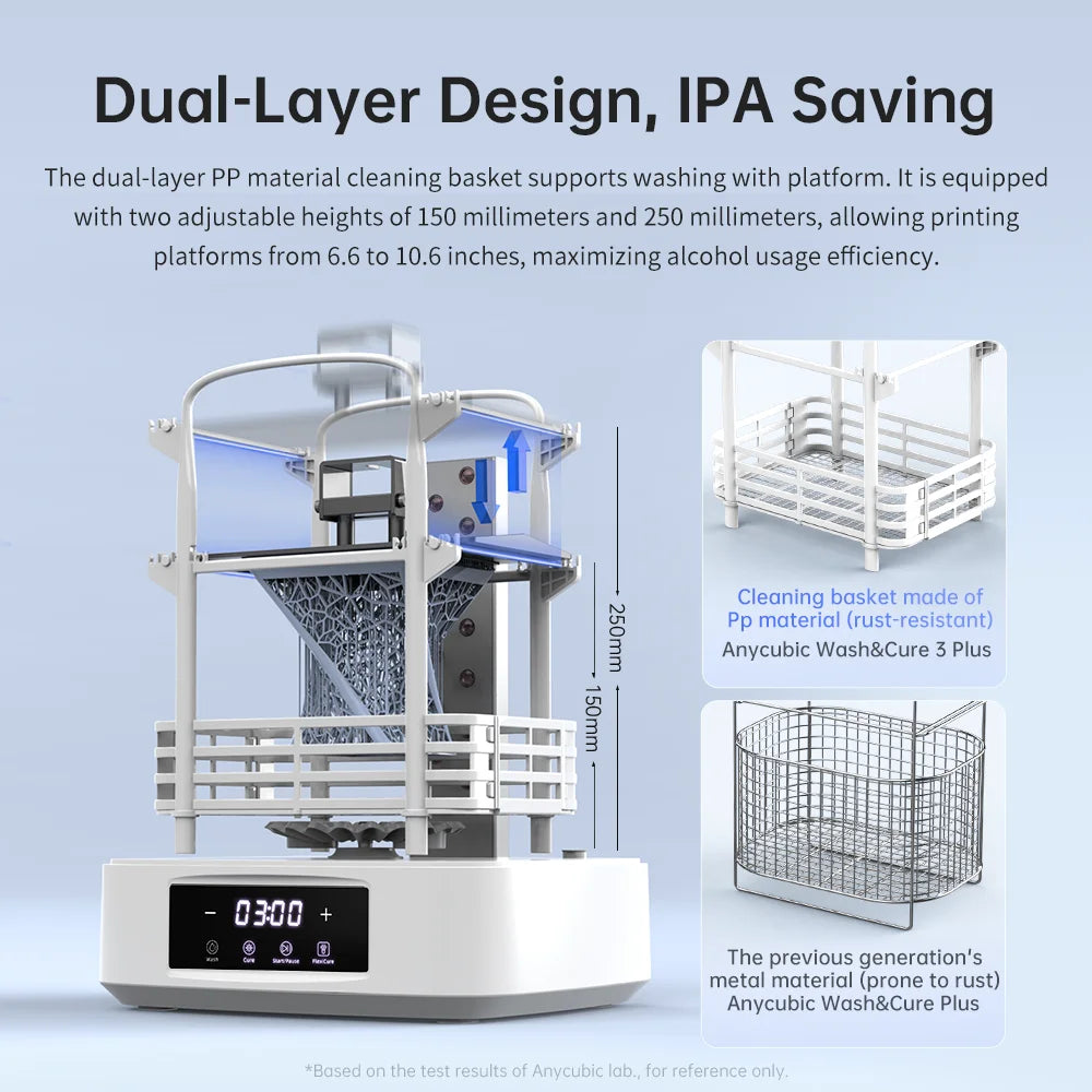 ANYCUBIC Wash & Cure 3 Plus | 2-in-1 3D Machine