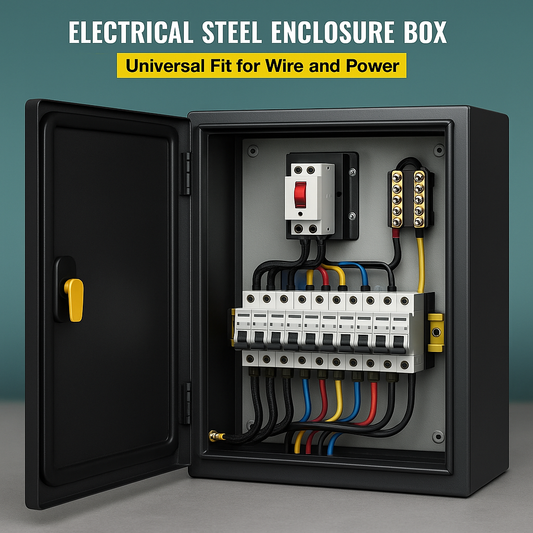 Fe Faith GridSafe™ Steel Enclosure – NEMA 4X IP66 Rated