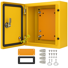 Fe Faith GridSafe™ Steel Enclosure – NEMA 4X IP66 Rated