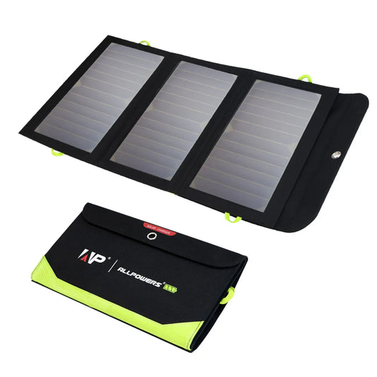 5V 21W Built-in 10000mAh Battery Portable Solar Panel Charger