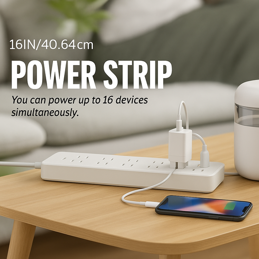 Fe Faith PowerFlow™ USB-C Power Hub – 16-Port Fast Charge