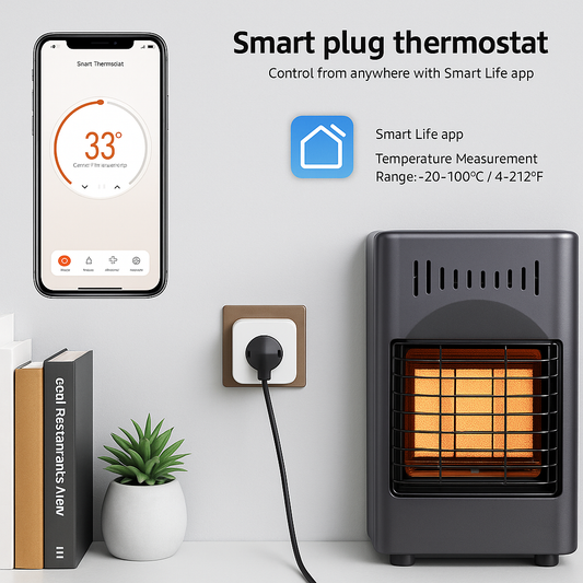 Fe Faith SmartCore™ WiFi Smart Socket – Timer + Temp