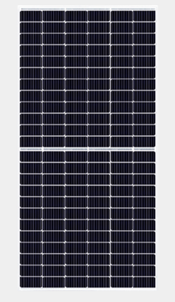 Canadian Solar 450W HiKu high-efficiency monocrystalline solar panel with half-cut cells
 