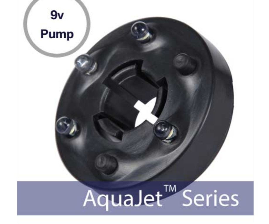 LED light ring addon for AquaJet 9V solar pump kit outdoor water feature lighting