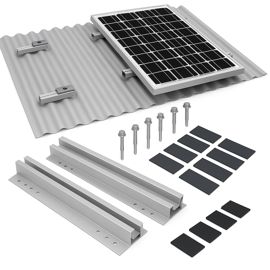Fe Faith SolisEdge™ 400mm Aluminum Rail Kit – Mounting Bracket
