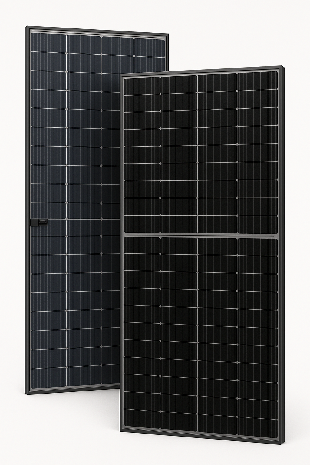 Fe Faith SolisEdge™ 550W Bifacial Half-Cut Mono Panel