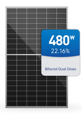 Fe Faith SolisEdge™ 480W N-Type TOPCon Bifacial Panel