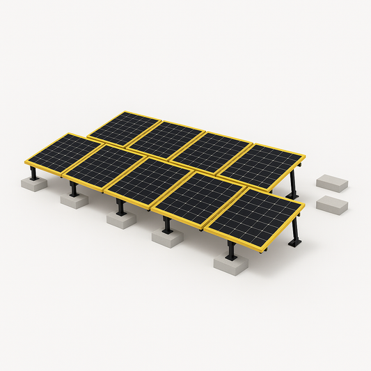 Fe Faith SolisEdge™ Flat Roof Ballast Mount System