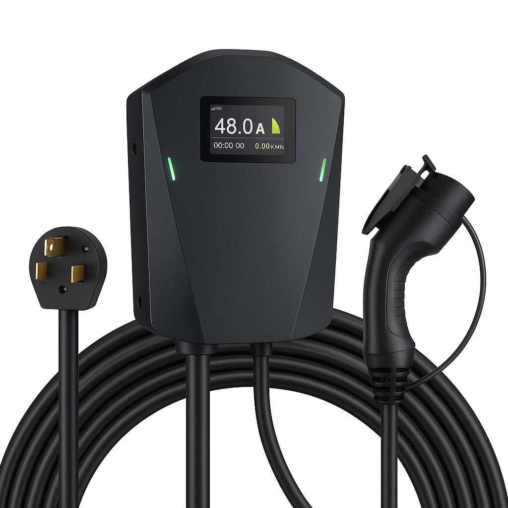 Fe Faith DriveConnect™ Level 2 EV Charger – 240V 48A | NEMA 14-50